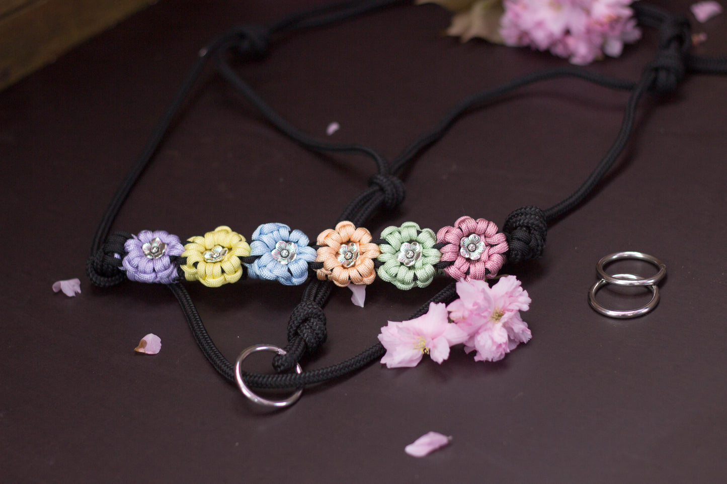 Knotenhalfter "Flora"